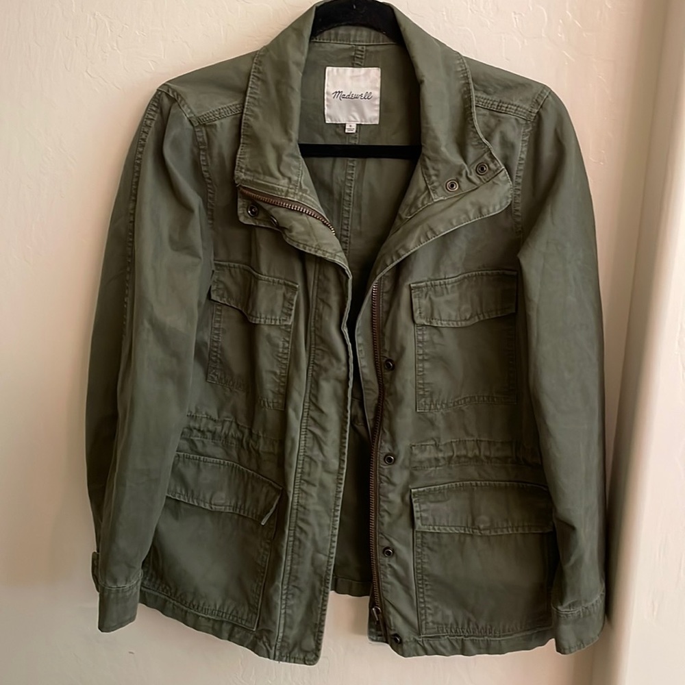 Madewell Surplus Jacket in Green